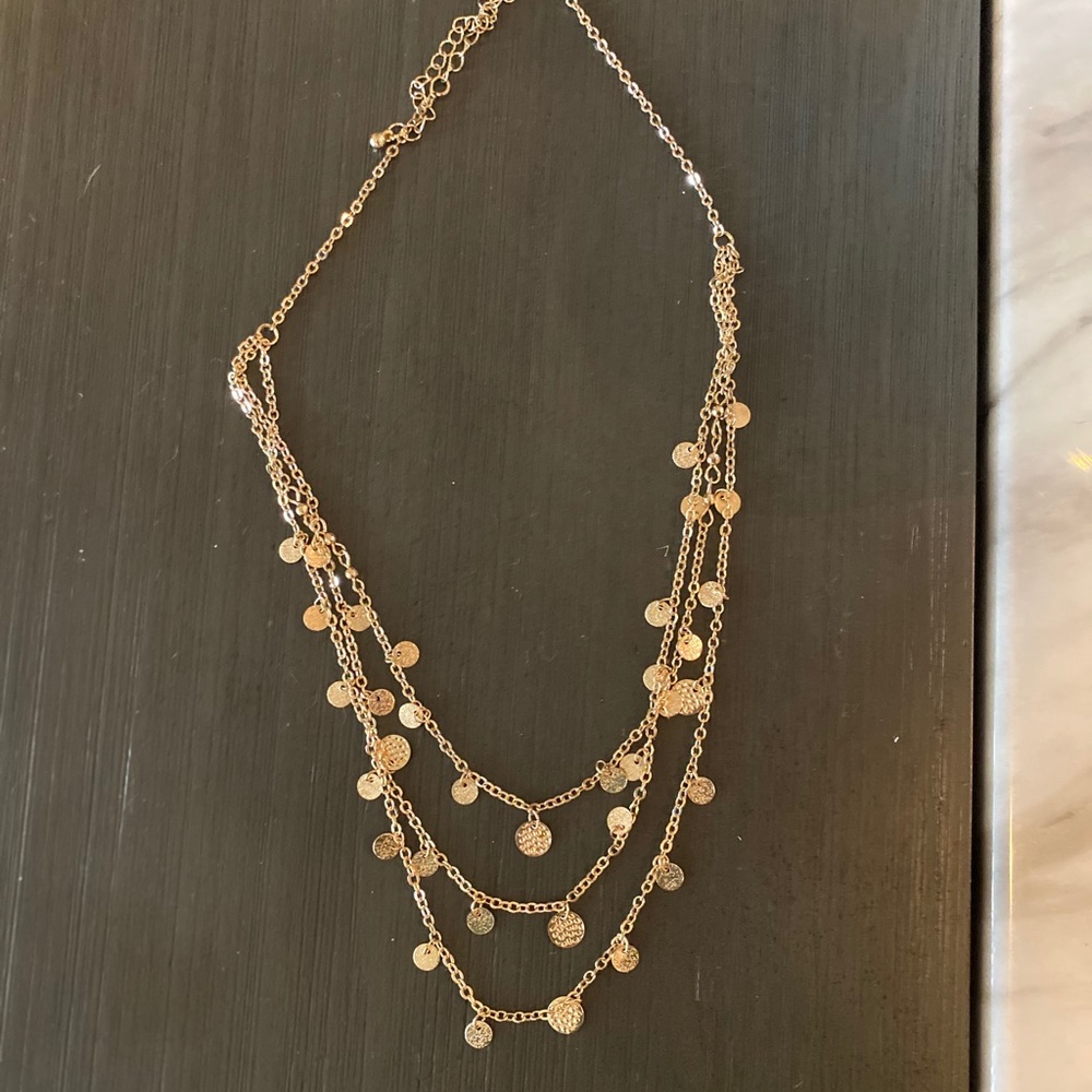 Layered necklace